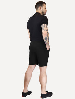 Bermuda Calvin Klein Suedine Soft Preta
