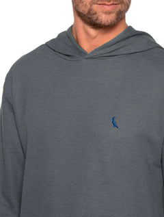 Moletom Reserva Masculino Hoodie Darwin Chumbo Mescla