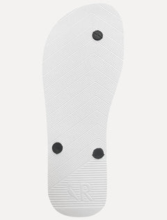 Chinelo Reserva Masculino RSV Palmeira Listras Branco