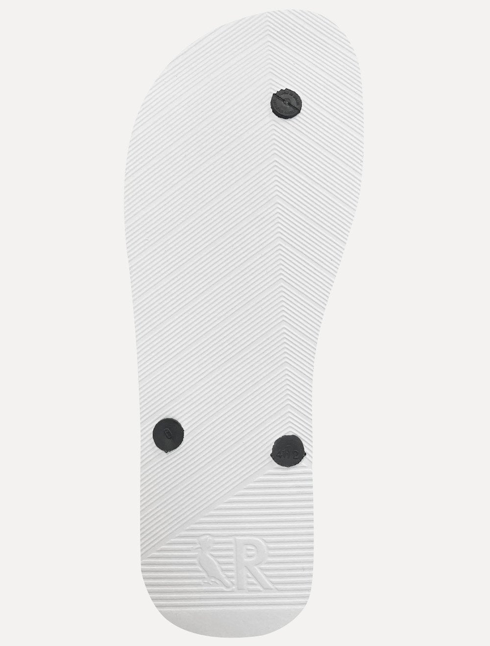 Chinelo Reserva Masculino RSV Palmeira Listras Branco