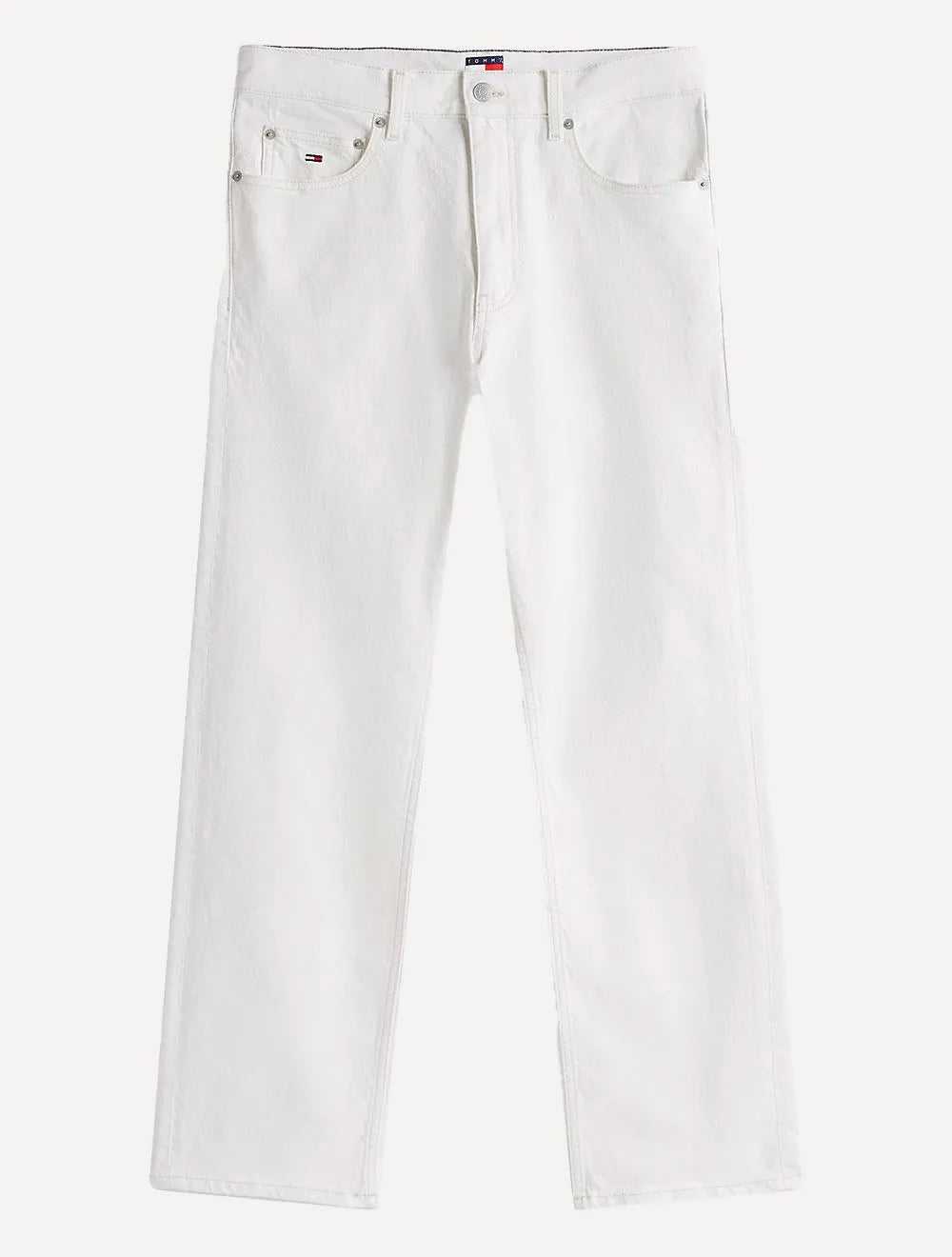 Calça Tommy Jeans Masculina Slim Scanton 5 Pockets Branca