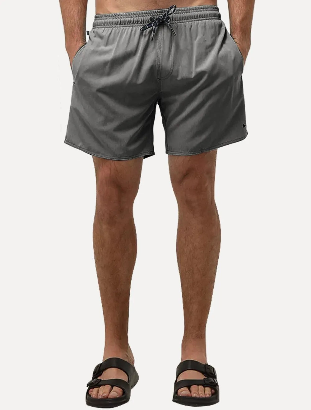 Short Aramis Masculino D'Água Elastico Melange Grafite Mescla