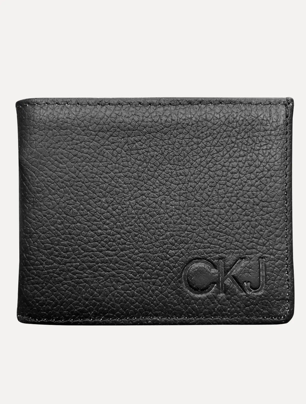 Carteira Calvin Klein Jeans Masculino Couro CKJ Upper Preta