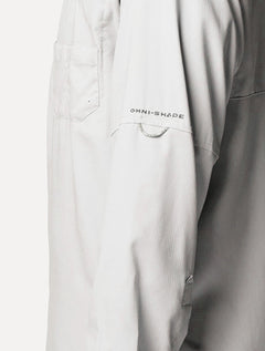 Camisa Columbia Masculina Tamiami II Cool Grey Cinza Claro