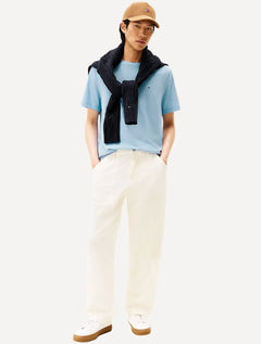 Camiseta Tommy Hilfiger Masculina Essential Cotton Azul Céu