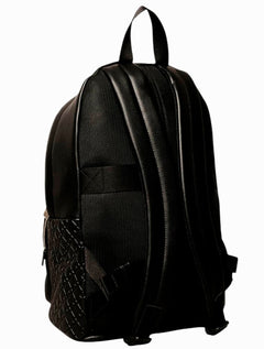 Mochila Calvin Klein Monograma CK Relevo Preta