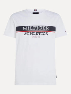 Camiseta Tommy Hilfiger Masculina Athletics 045/88 Branca