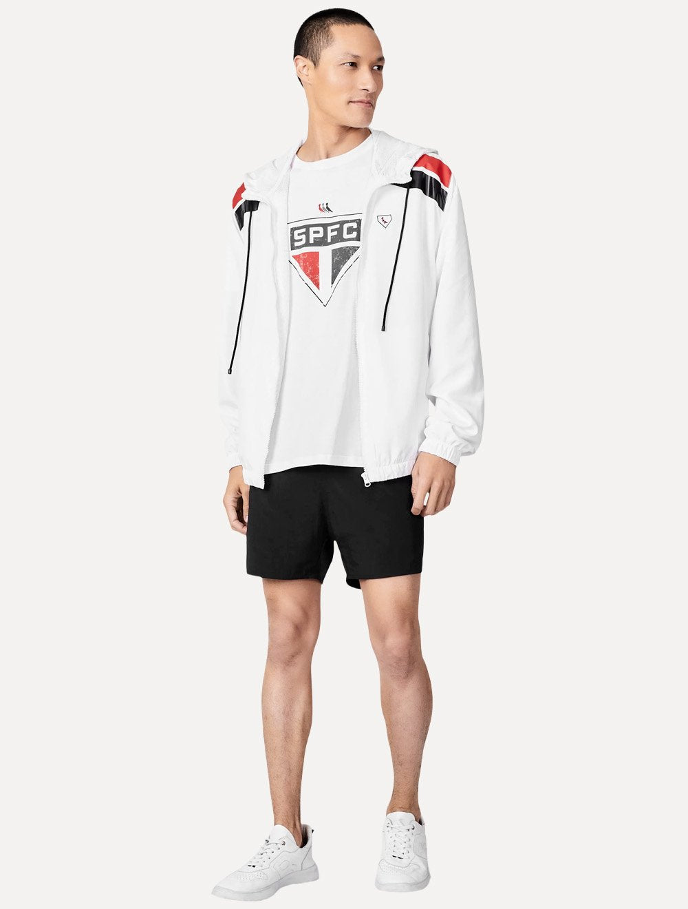Camiseta Reserva Masculina SPFC Big Shield Branca