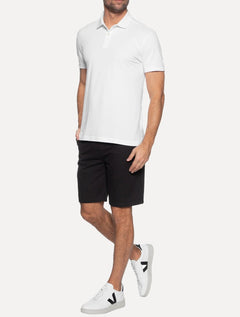 Polo Aramis Masculina Regular Basic Piquet Surton Mono Logo Branca