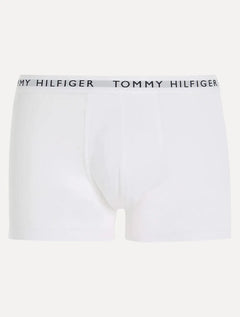Cueca Tommy Hilfiger Cotton Boxer Trunk Branca Pack 5UN