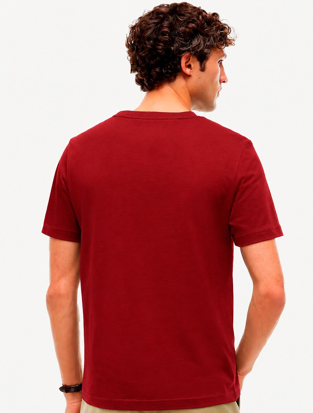 Camiseta Tommy Hilfiger Masculina Authentic Originals Vermelho