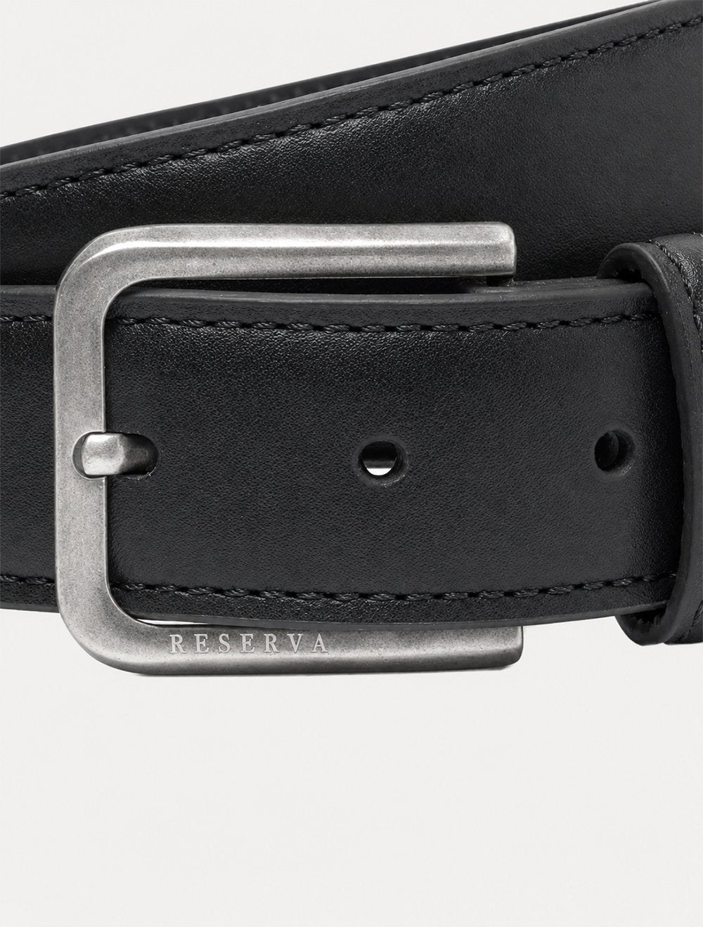 Cinto Reserva Masculino Couro Outlander Preto