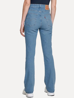 Calça Levis Jeans Feminina 725 High Rise Bootcut Azul Claro