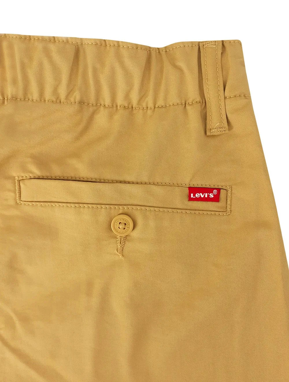 Bermuda Levis Masculina Sarja XX Chino EZ Short III Amarela