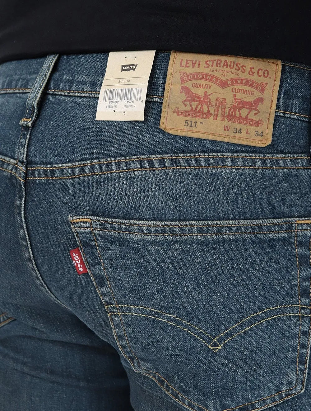 Calça Jeans Levis 511 Slim Dark Blue