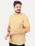 Camiseta King & Joe Masculina Comfort Piquet Premium Cáqui