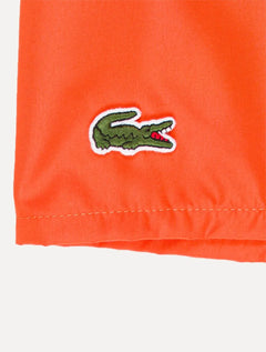 Short Lacoste Masculino Beachwear Classico Laranja