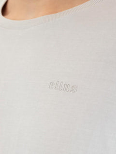 Camiseta Ellus Masculina Cotton Fine Grunge Gothic Classic Off-White