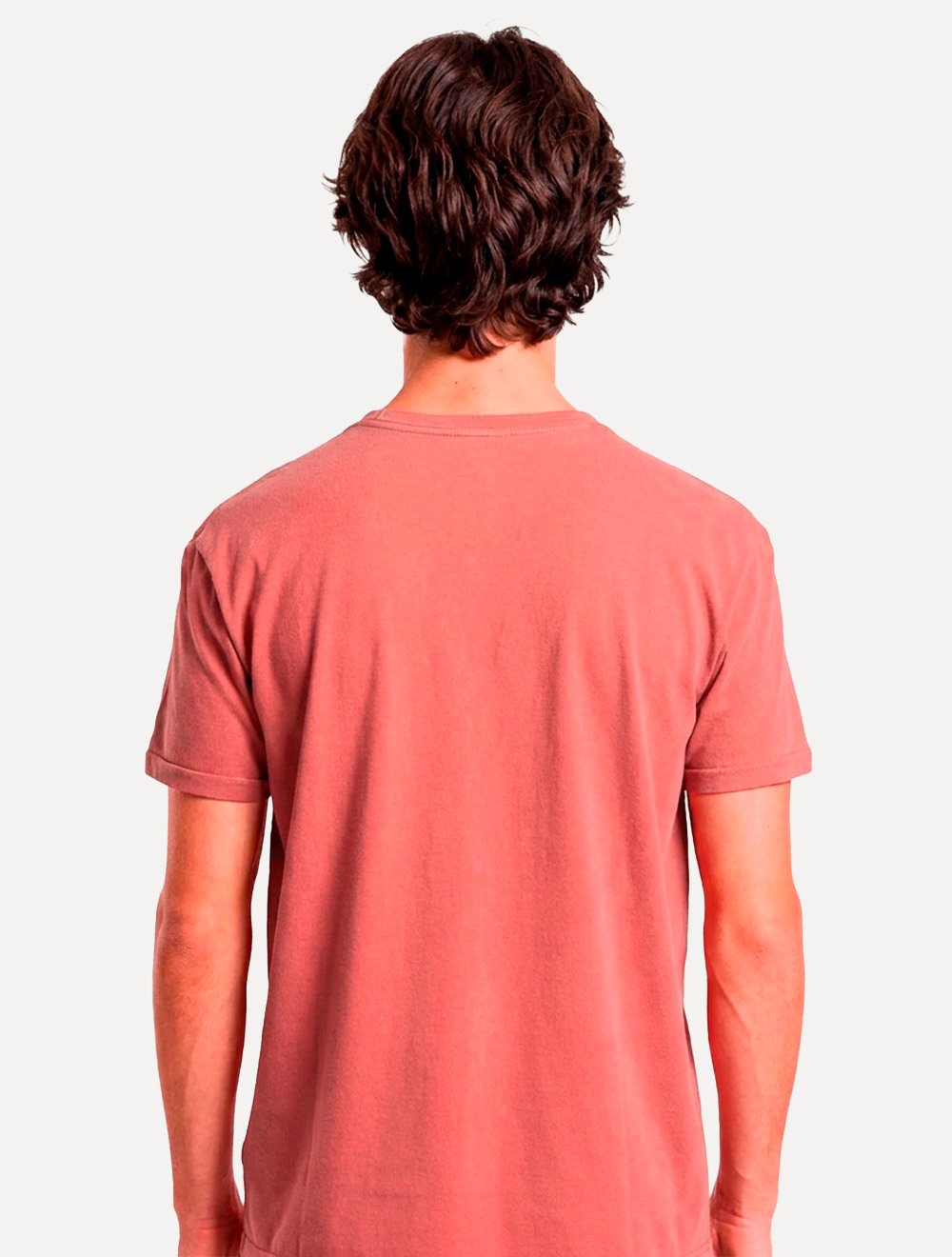 Camiseta Reserva Masculina SPFC Chest Minimalist Vermelha