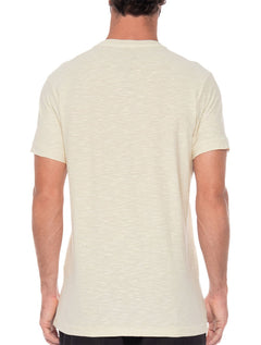 Camiseta Osklen Masculina Slim Rough SK8 Commuting Cáqui Claro