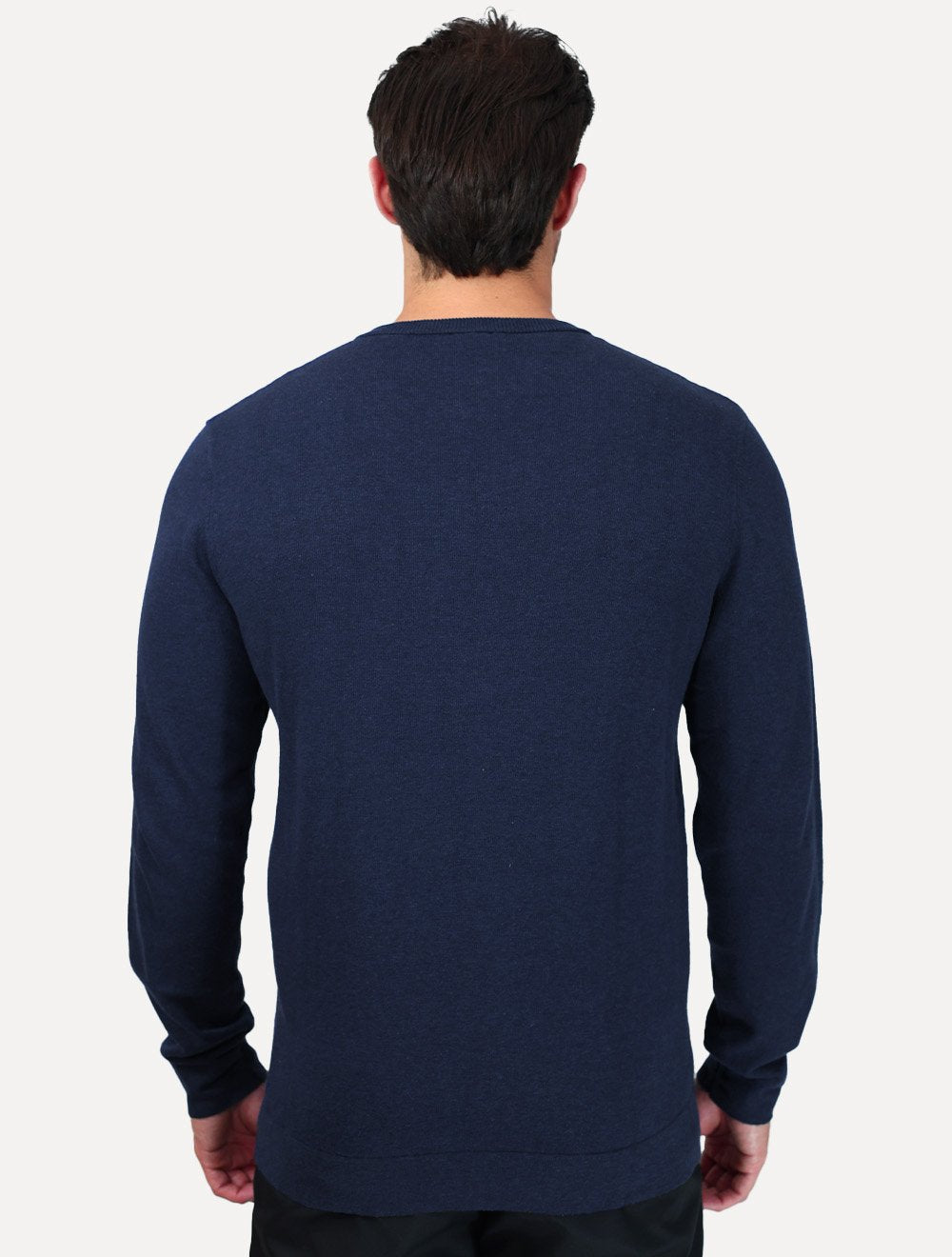 Blusa Aramis Masculina Tricot Gola V Azul Marinho