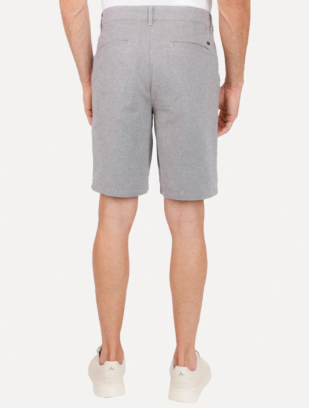 Bermuda Aramis Masculina Chino Cotton Marrom Mescla