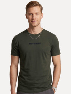 Camiseta John John Masculina Regular Technique Verde Militar