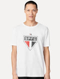 Camiseta Reserva Masculina SPFC Big Shield Branca