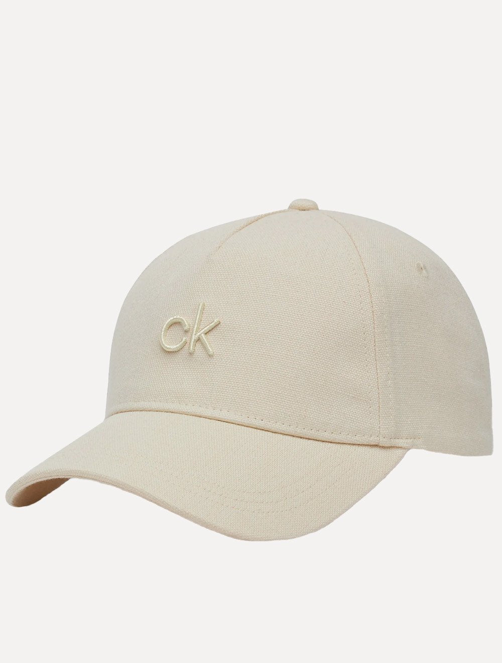 Boné Calvin Klein Jeans 5 Gomos Embroidery CK Cáqui Claro