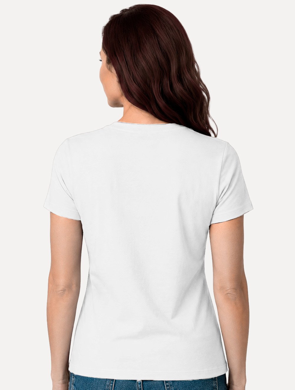 Camiseta Guess Feminina Bold Cursive Embossed Logo Branca
