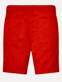 Bermuda Reserva Infantil Sarja Alfaiataria Vermelho