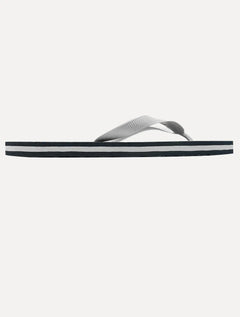 Chinelo Calvin Klein Swimwear Silk Waves Logo Azul Marinho
