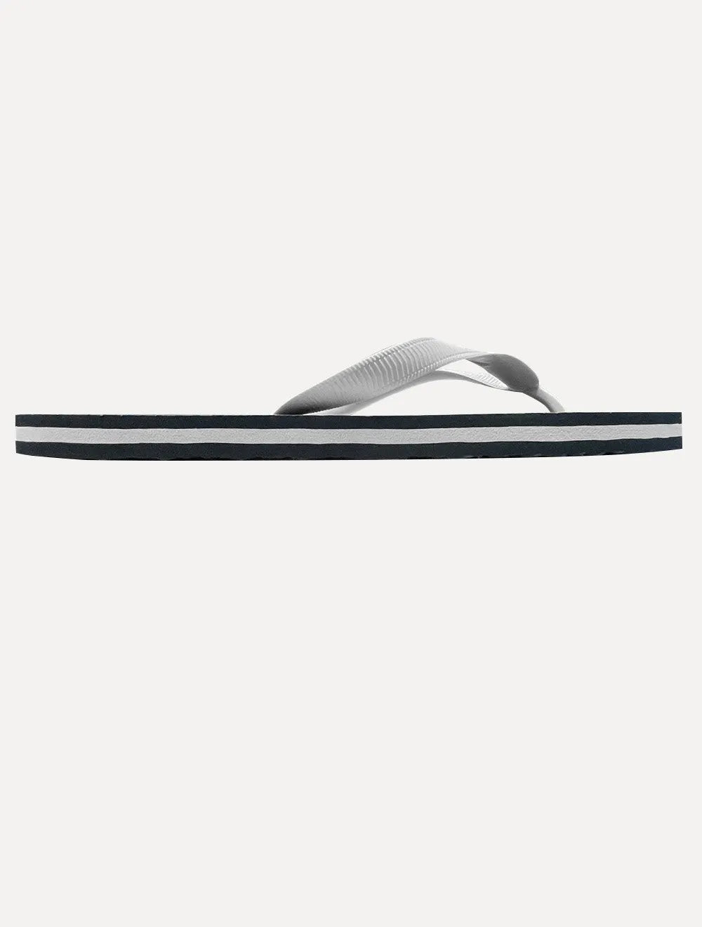 Chinelo Calvin Klein Swimwear Silk Waves Logo Azul Marinho