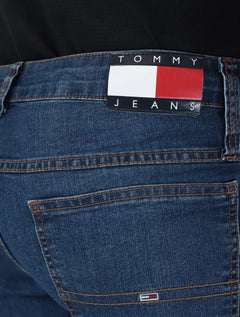 Bermuda Tommy Hilfiger Jeans Masculina Ronnie Azul