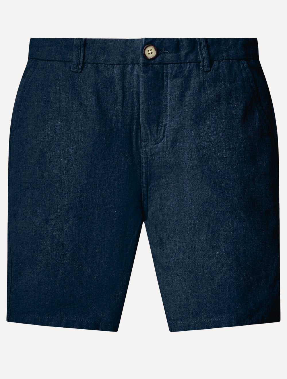 Bermuda Reserva Infantil Casual Linho Tal Pai Tal FIlho Azul Marinho