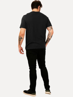 Camiseta Individual Masculina Comfort Icon Preta