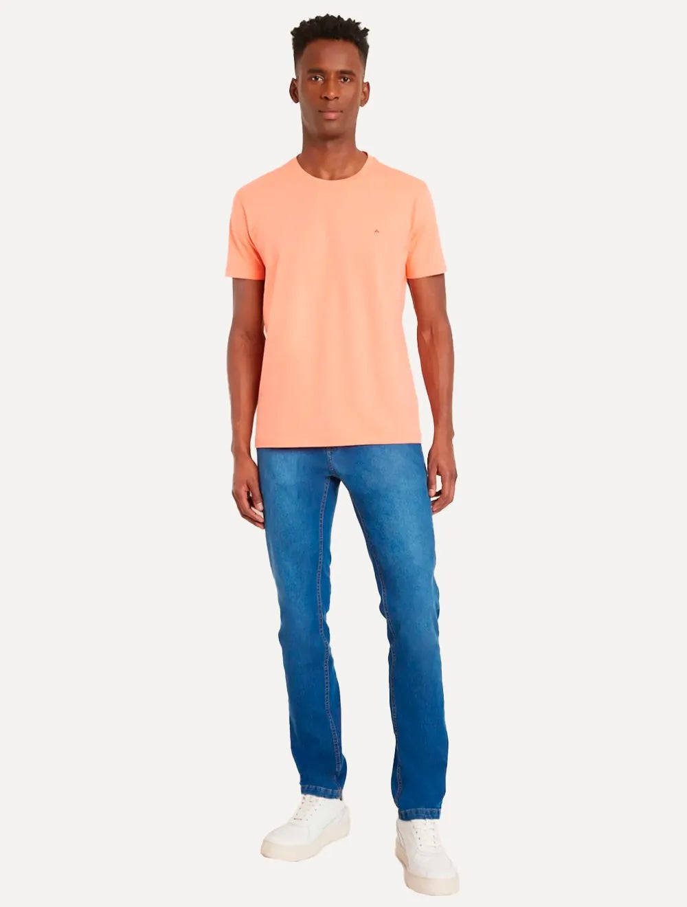 Calça Aramis Jeans Masculina Slim 5 Pockets Azul Jeans