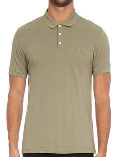 Polo Reserva Masculina Piquet Clássica Verde Militar