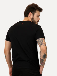 Camiseta Reserva Masculina Estampada Poderoso Paizão Preta