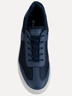 Tênis Dudalina Masculino SL Textil Sheepsky Altar Azul Marinho
