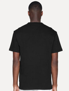 Camiseta Tommy Jeans Masculina Regular Flag Badge Tee Preta