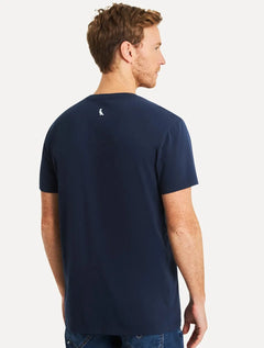 Camiseta Reserva Masculina Estampada R Mandarim Azul Marinho