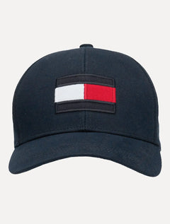 Boné Tommy Hilfiger Big Flag Cap Azul Marinho