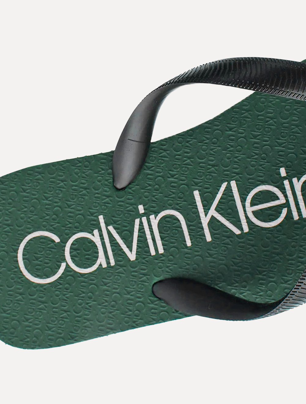 Chinelo Calvin Klein Jeans Swin Contrast Logo Re Issue Verde