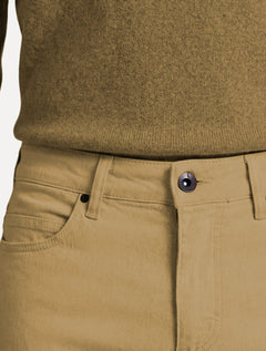 Calça Reserva Jeans Masculina Skinny Color Five Pockets Cáqui Escuro