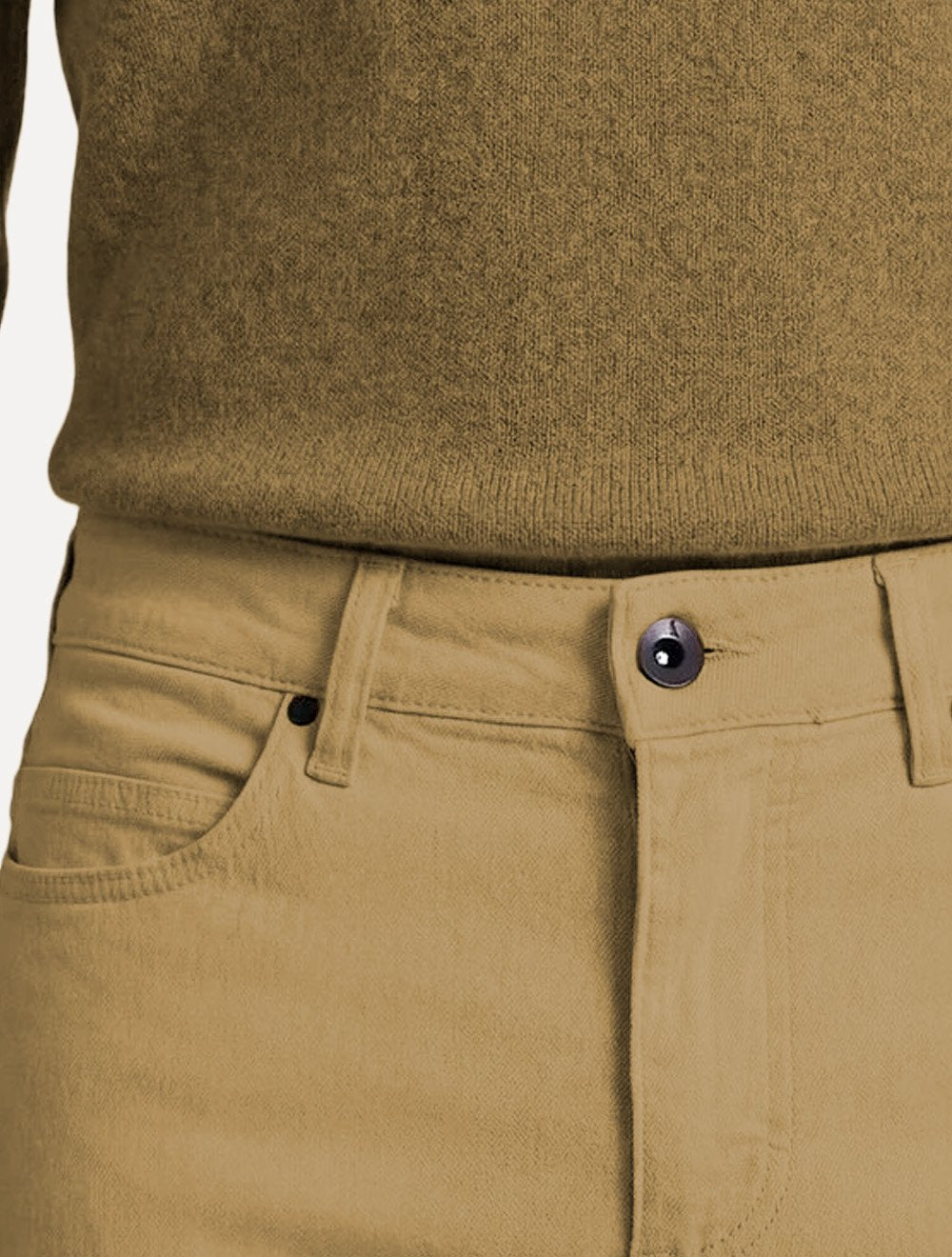 Calça Reserva Jeans Masculina Skinny Color Five Pockets Cáqui Escuro