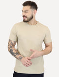 Camiseta Aramis Masculina Eco Lisa Cáqui