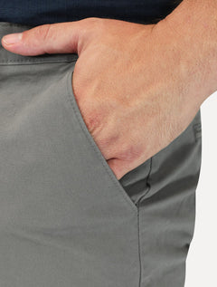 Bermuda Tommy Hilfiger Masculina Sarja Brooklyn 9in Cinza