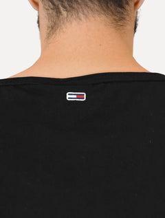 Regata Tommy Jeans Masculina Slim Entry Graphiv Tank Ext Preta