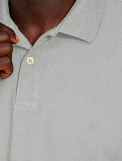 Polo Aramis Masculina Basic Piquet Mono Chumbo